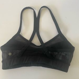 Lululemon Sports Bra size 2 Black/Gray